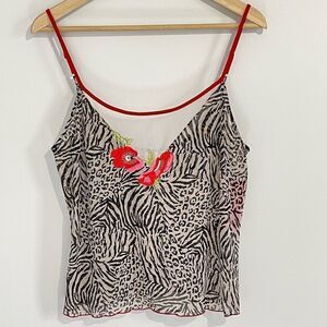 NWT Josie by Natori Animal Print Camisole - large